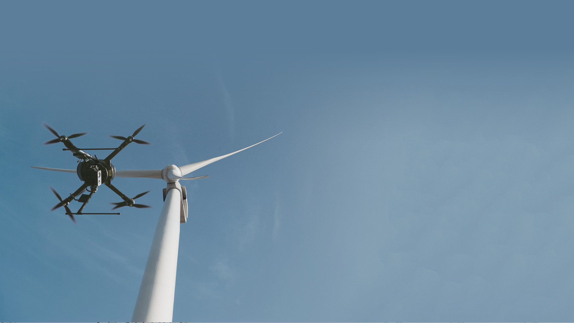 Drones for wind turbine inspection Aerialtronics